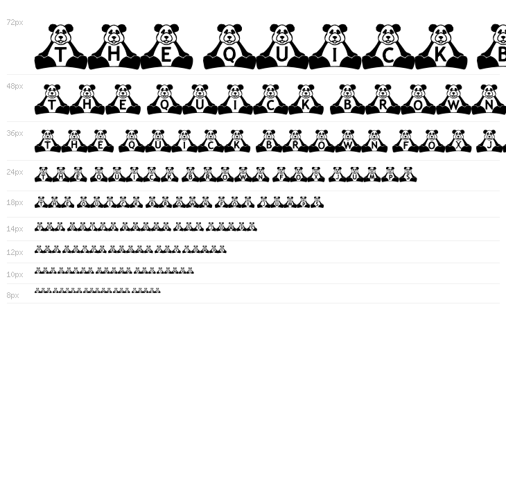 BillyBears Panda Waterfall