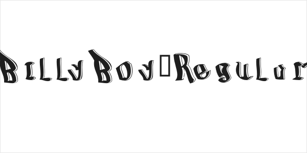 BillyBoy-Regular Logo