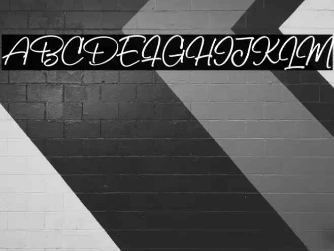 BillySignature Font examples