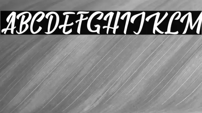 BillyTheGang-Italic Font examples