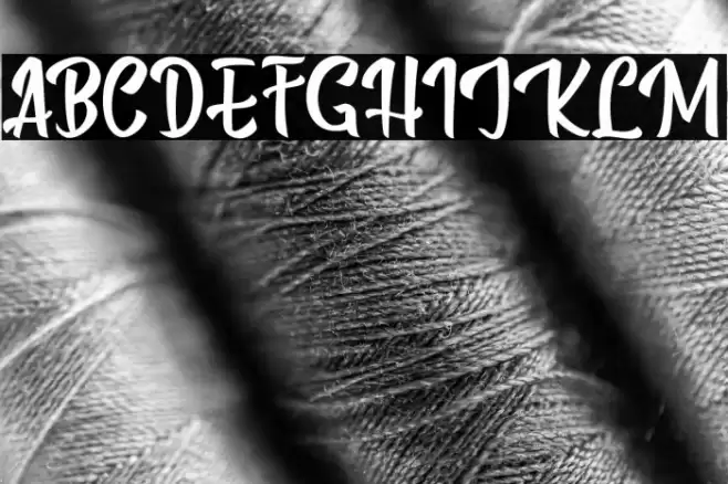 BillyTheGang Font examples