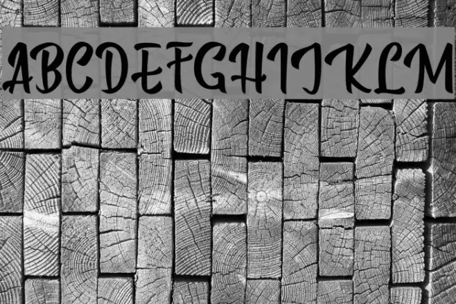 BillyTheGang Font examples