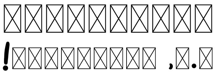 Billyard Font OTHER CHARS