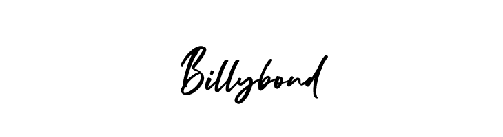 Billybond  font caratteri gratis