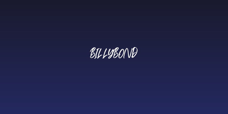 Billybond Social Header