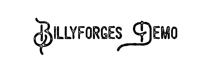 Billyforges Demo फ़ॉन्ट