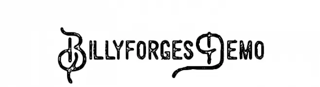 BillyforgesDemo  Frei Schriftart Herunterladen