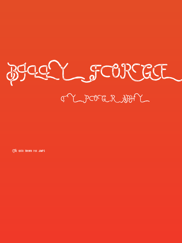 BillyforgesDemo Poster