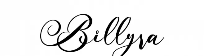 Billyra  Free Fonts Download