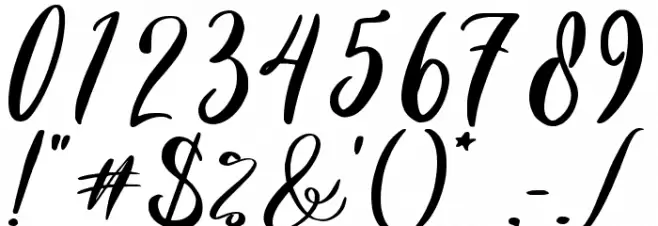 Billyra Font OTHER CHARS