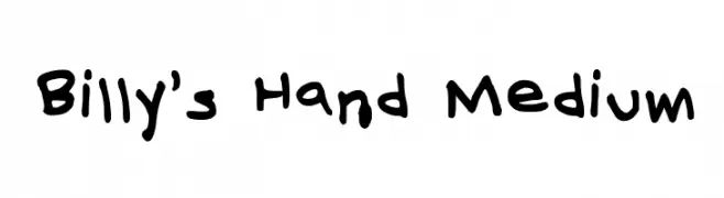 Billy's Hand Medium 