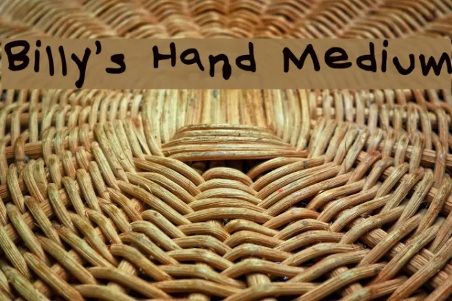 Billy's Hand Medium Example 3
