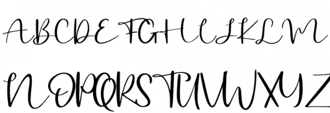 Billystory - Personal Use Schriftart Groß
