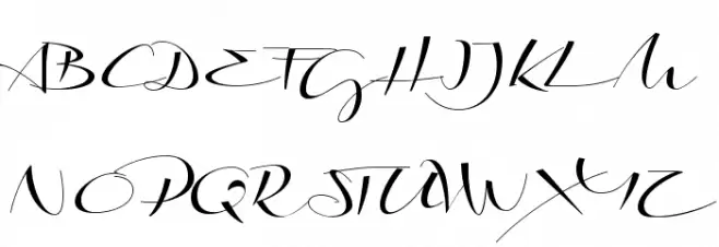 Biloxi Calligraphy Demo Шрифта ВЕРХНИЙ