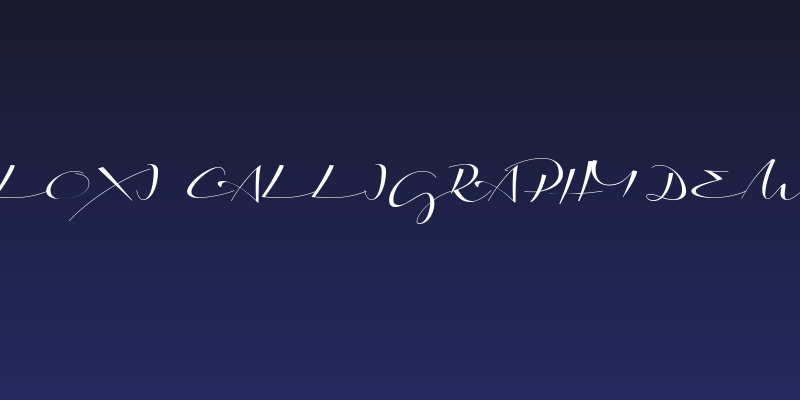 Biloxi Calligraphy Demo Social Header