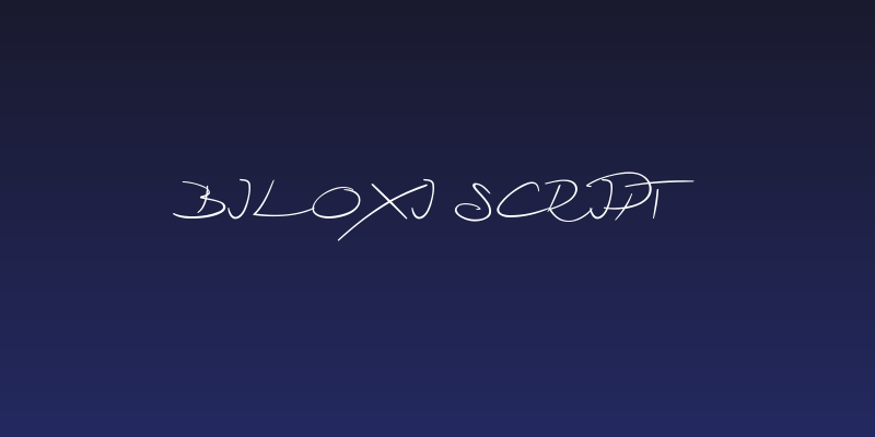 Biloxi Script Social Header