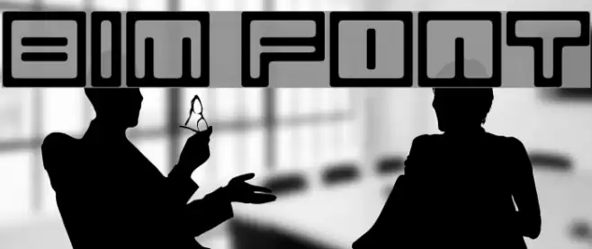 Bim Fonte examples