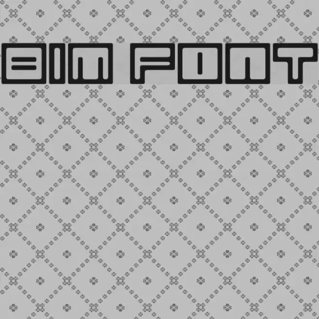 Bim Fonte examples