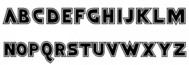 Bimasakti Schriftart Groß