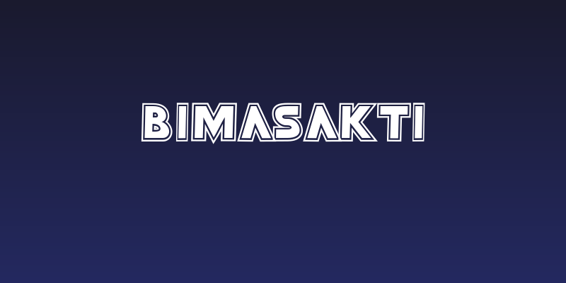 Bimasakti Social Header