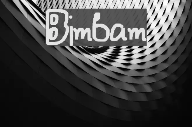 Bimbam Font examples