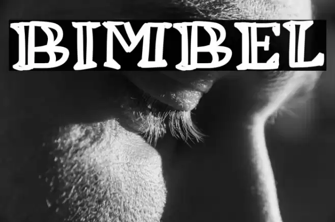 Bimbel Font examples