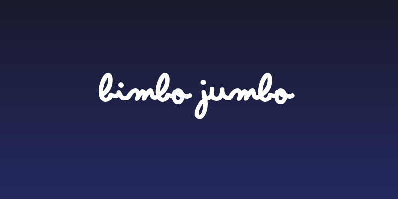 Bimbo Jumbo Social Header