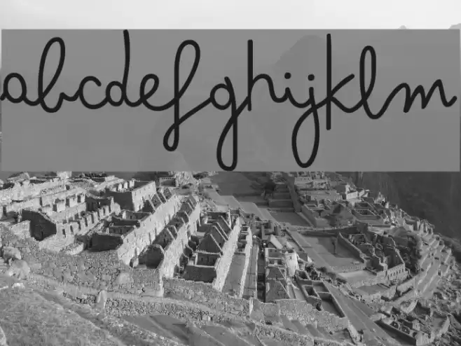 Bimbo Regular Font examples