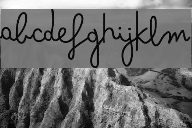 Bimbo Regular Font examples