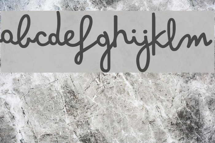 Bimbo Sharpie Font examples