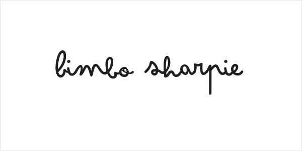 Bimbo Sharpie Logo