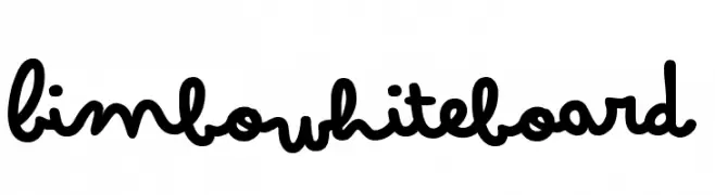 Bimbo Whiteboard  नि: शुल्क फ़ॉन्ट्स डाउनलोड