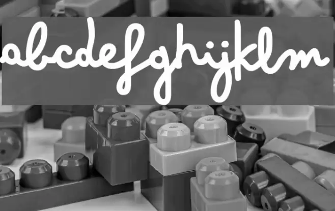 Bimbo Whiteboard Font examples