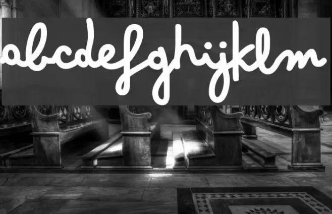 Bimbo Whiteboard Font examples