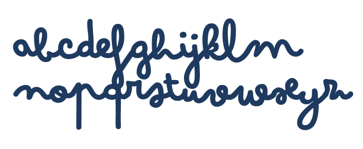 Bimbo Whiteboard Lowercase