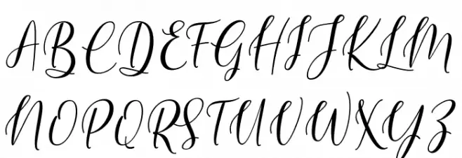 Bimfly Font Litere mari