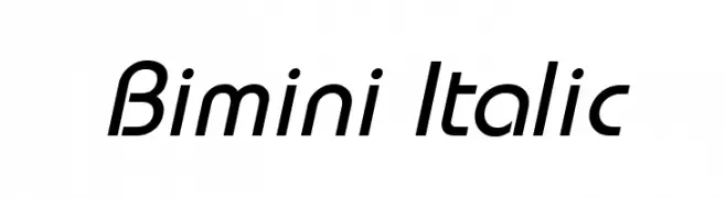 Bimini Italic  नि: शुल्क फ़ॉन्ट्स डाउनलोड