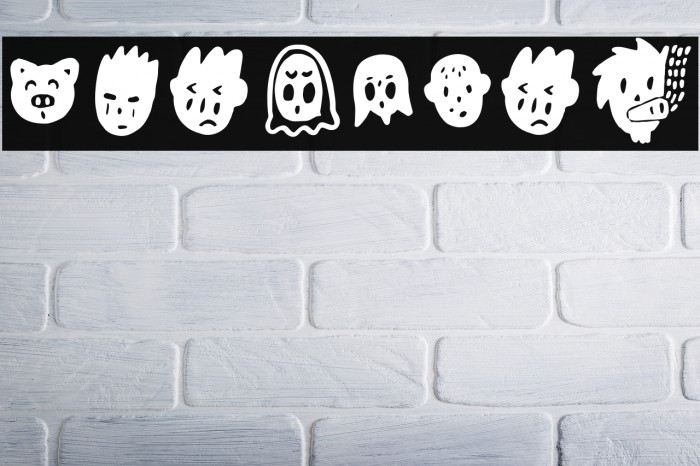 Binarung Font examples