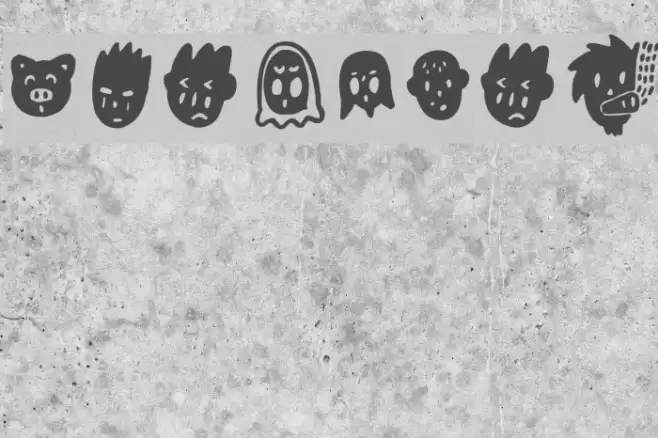 Binarung Шрифта examples