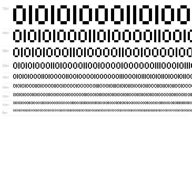 Binary Regular Waterfall