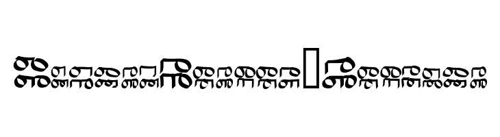 BinaryVerges-Regular  Frei Schriftart Herunterladen