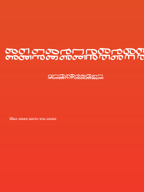 BinaryVerges-Regular Poster