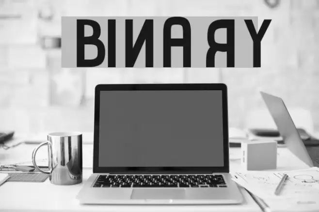 Binary Font examples