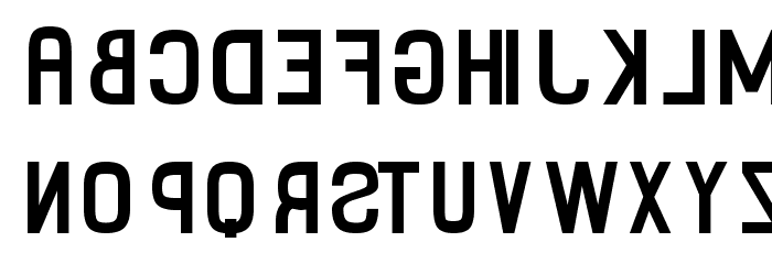 Binary Font LOWERCASE