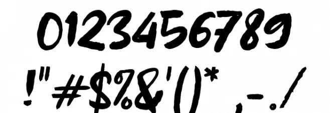 Binasa Font OTHER CHARS