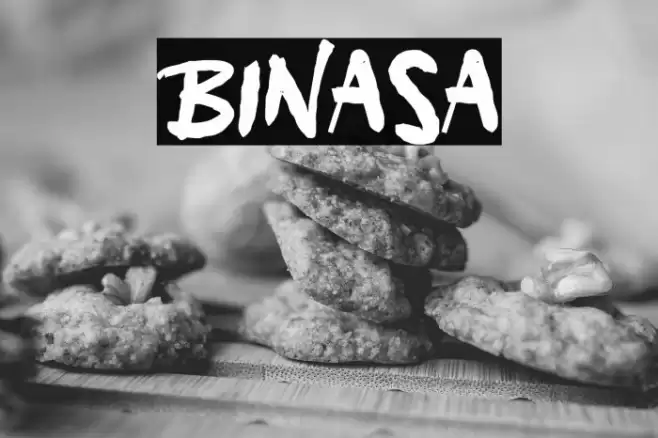 Binasa Font examples