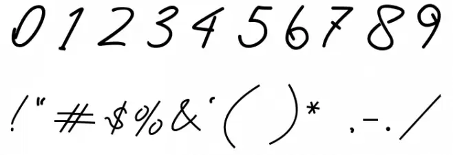 Bindhu Font OTHER CHARS