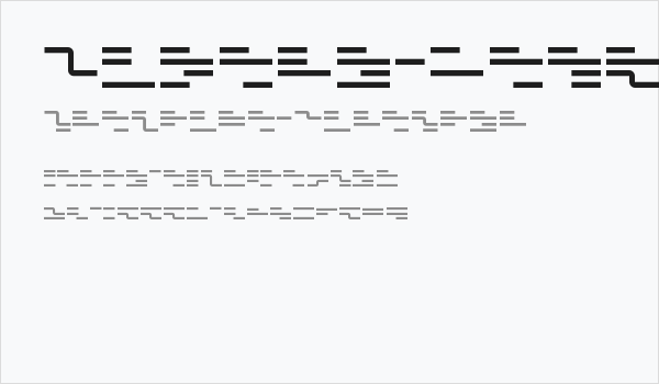 Binero Regular Business Card