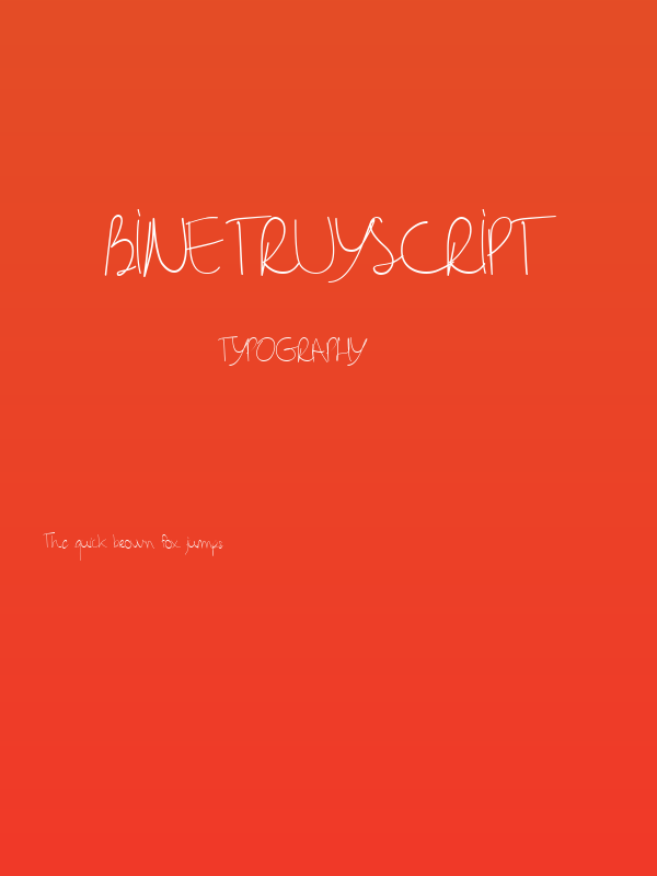 BinetruyScript Poster