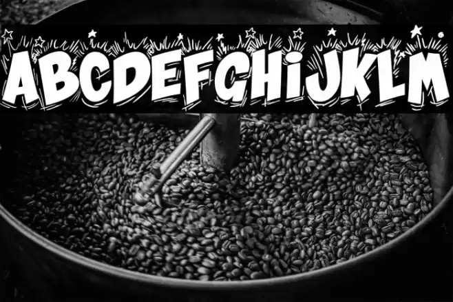 Bing Bam Boum Font examples